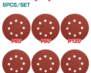 Sanding sheet for random orbital sander