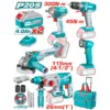 5 Pcs Cordless industrial combo kit