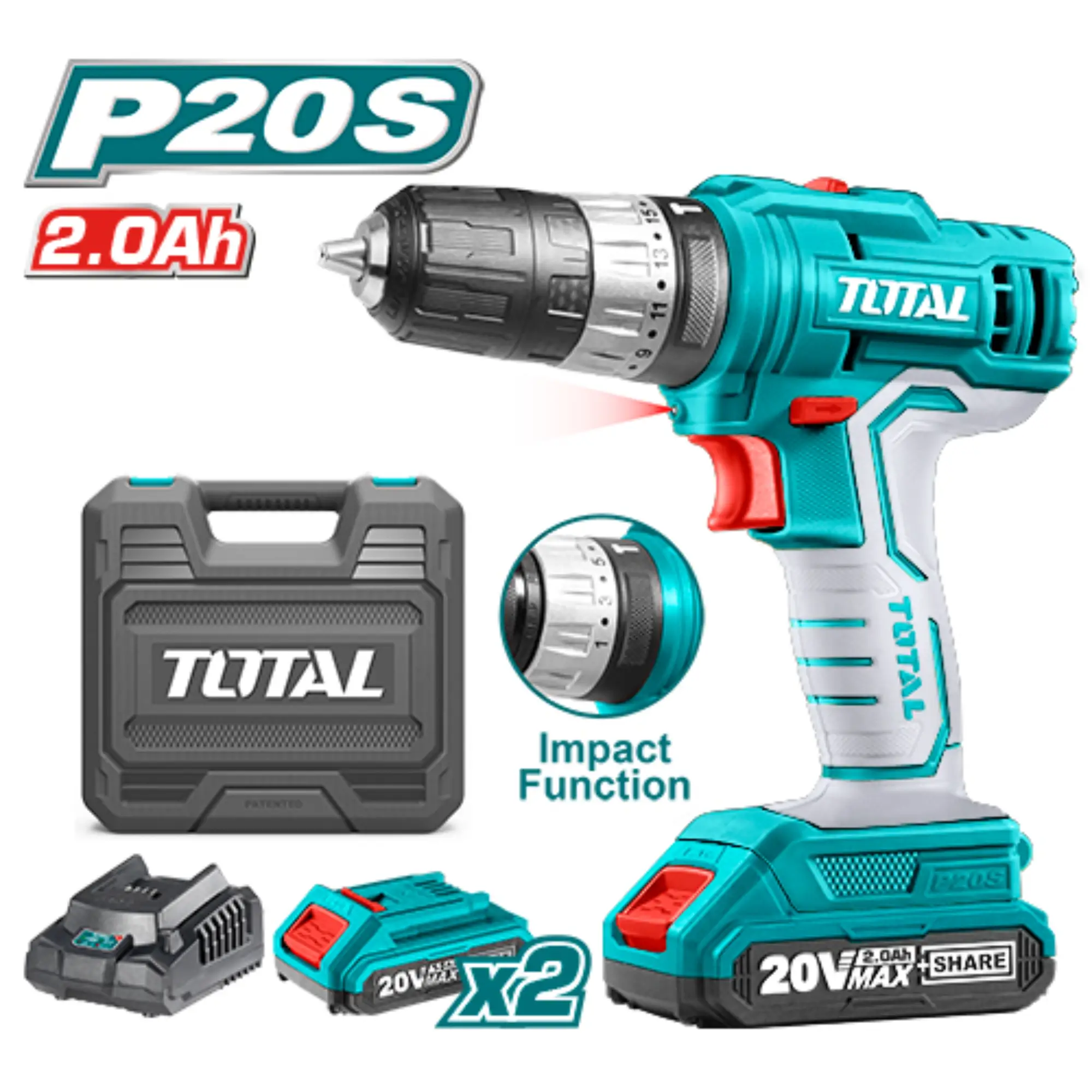 Cordless impact drill