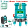 Self-leveling line laser(Green laser beams)