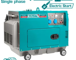 Silent diesel generator