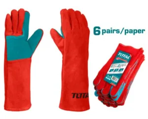 Welding leather gloves