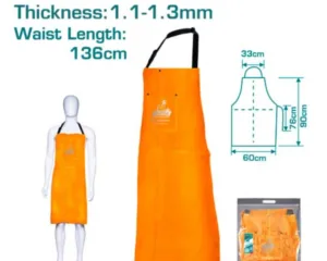 Leather welding apron