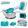 Cordless tile vibration machine